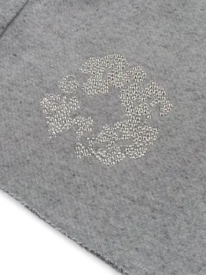 Cashmere Swarovski Cotton Wreath Shorts Grey